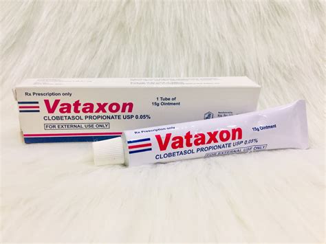 Vataxon Clobetasol Propionate Mg G Tu P G Vicpharma