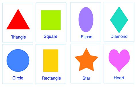 Shapes For Kids Clip Art Library