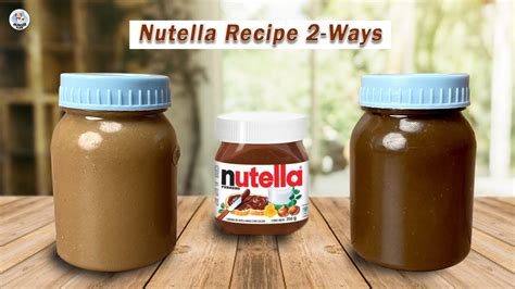 Homemade Nutella Recipe With Cashew Nuts And Peanuts Easy Nutella