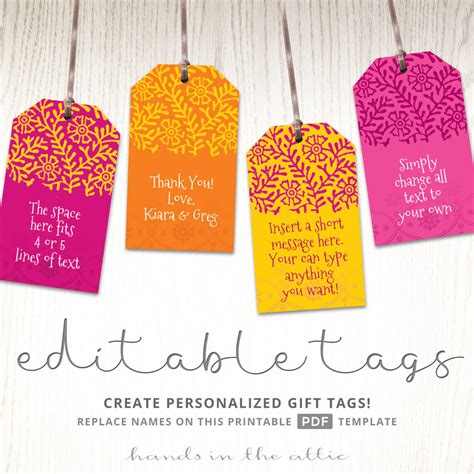 Christmas lite brite papptern print out our lite brite things that go themed refill sheets include 10 designs printed on glossy black paper. Printable Indian Wedding Gift Tags | Bright Pink, Orange ...