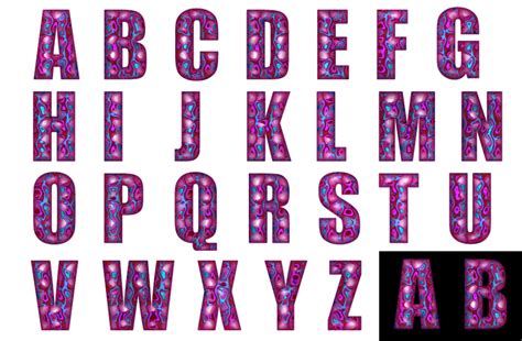 Pink Purple Blue Cut Copy Paste Alphabet Letters By Leonardv2 On Deviantart