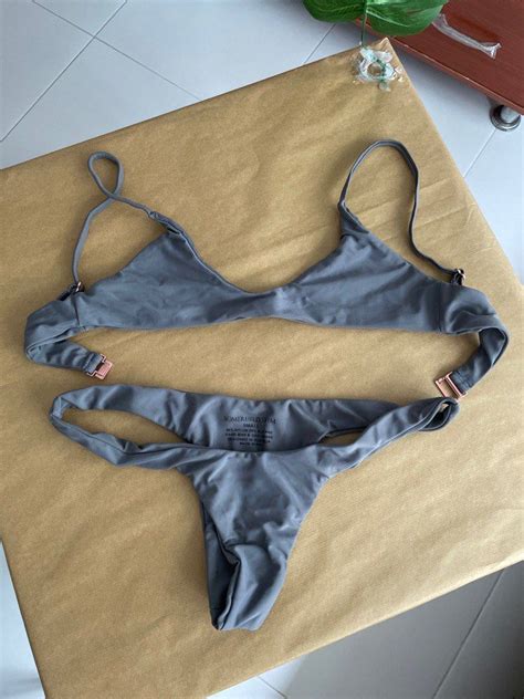Somerfield Bikini Set In Grey Womens Fashion Swimwear Bikinis