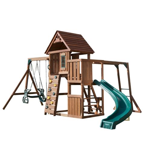 Check spelling or type a new query. Swing-N-Slide Residential Wood Playset at Lowes.com