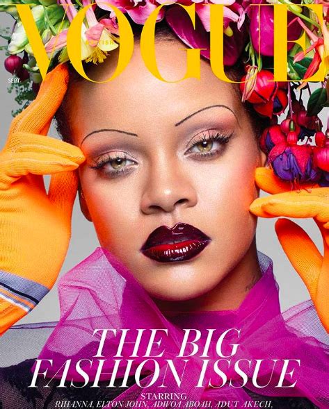 This Is How Twitter Really Feels About Rihannas Eyebrows On The Vogue