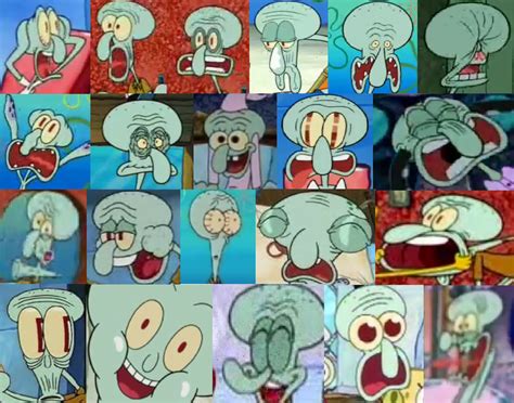 Funny Faces Art Funny Squidward Faces 203459149 Squidward Funny