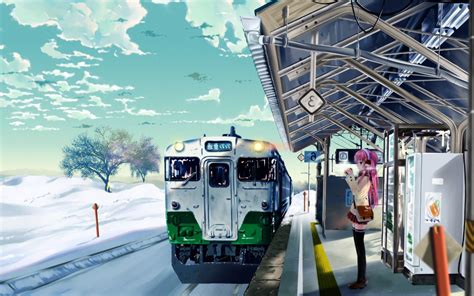 anime train wallpapers top free anime train backgrounds wallpaperaccess
