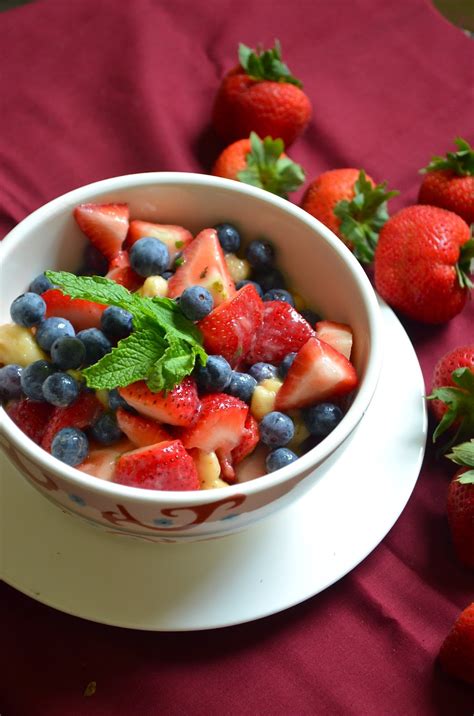 Dishing With Divya Red White And Blue Fruit Salad