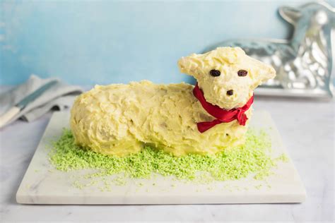 Traditional Easter Lamb Shaped Pound Cake Recipe
