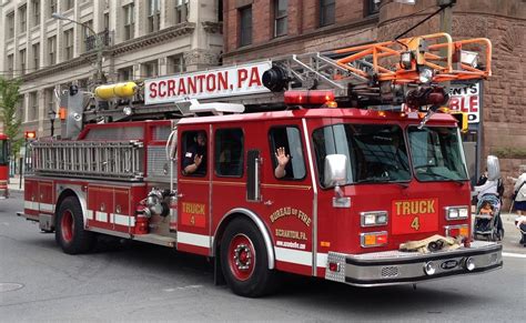 Scranton Fire Department Emergency Vehicles Of Northeast Pennsylvania