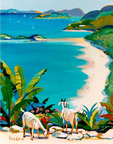 Shari Erikson 629×800 Caribbean Art Island Art Beach Art