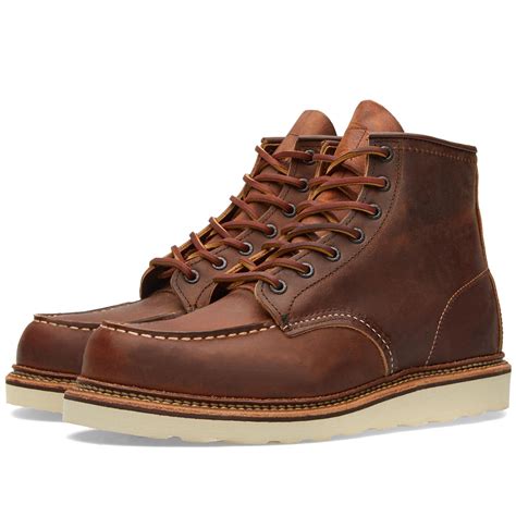 Red Wing Leather 1907 Heritage Work 6 Moc Toe Boot In Brown For Men