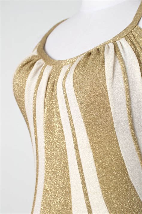 Vintage 1950s Bathing Suit Gold Metallic 50s Bathing Suit Etsy
