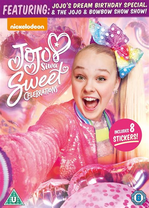 Jojo Siwa Sweet Celebrations Dvd Free Shipping Over £20 Hmv Store