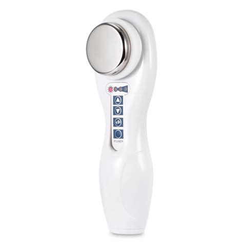 portable ultrasonic beauty instrument sonic vibrating facial skin care essence ion introduction