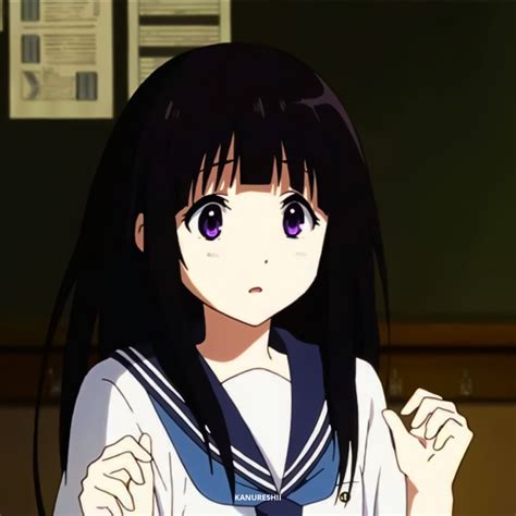 Chitanda Eru Anime Hyouka Aesthetic Anime