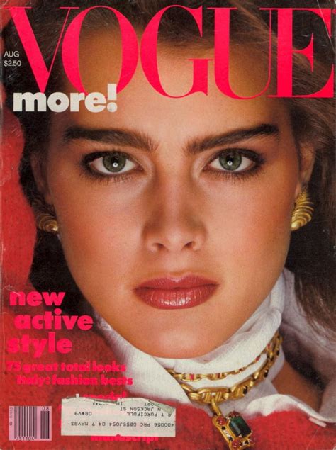 Brooke Shields By Avedon For Vogue 1984 World Most Be
