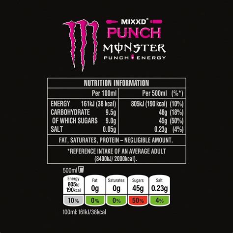 Monster Energy Juice Mixxd Punch 500ml At Mighty Ape Nz