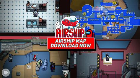 How To Download Airship Map In Among Us Among Us Airship Map Download Link Youtube