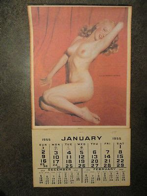 Vintage Marilyn Monroe Golden Dreams Calendar Litho Photo Pinup