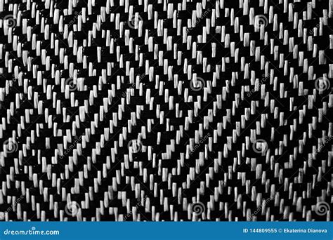 Black Texture On The Fabric Stock Image Image Of Design Structure