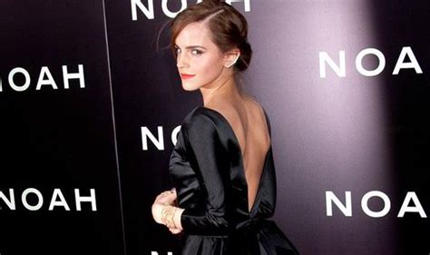 Emma Watson Attends New York Premiere Of Noah Wearing A Black Backless Gown Celebrity News
