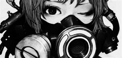 Otaku Gangsta Gas Mask Girl Gas Mask Anime