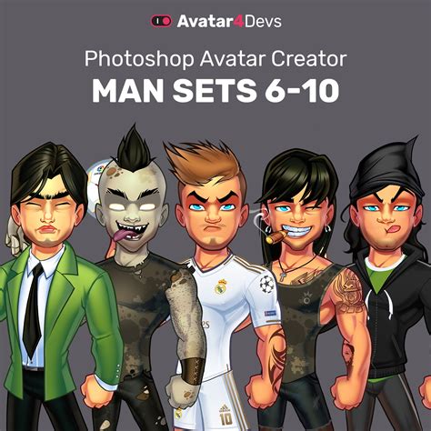 Male Avatar Creator 6-10 » SOSFactory