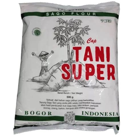 Jual Tepung Sagu Tani 500gr Cap Tani Super Sago Flour Shopee Indonesia