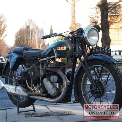 1938 Bsa M20 Vintage 500cc For Sale Motorcycles Unlimited