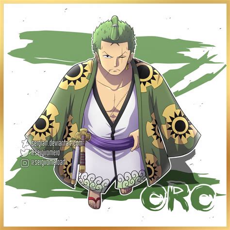 One Piece Zoro Juro By Sergiart On Deviantart