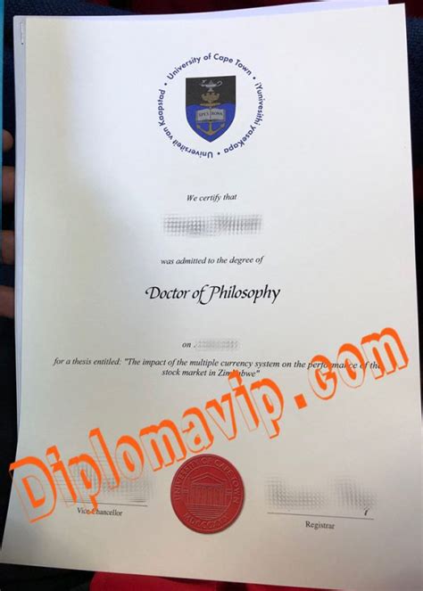 University Of Cape Town Phd Fake Degree Buy Diplomas Buy Certificate