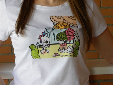 Scraparizate Diy Camiseta Estampada