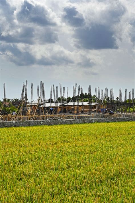 Penyiapan Lahan Pertanian Antisipasi Dampak El Nino ANTARA Foto