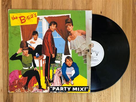 The B 52s Party Mix Lp 1981 Vinyl Record Album Retro Pop Etsy