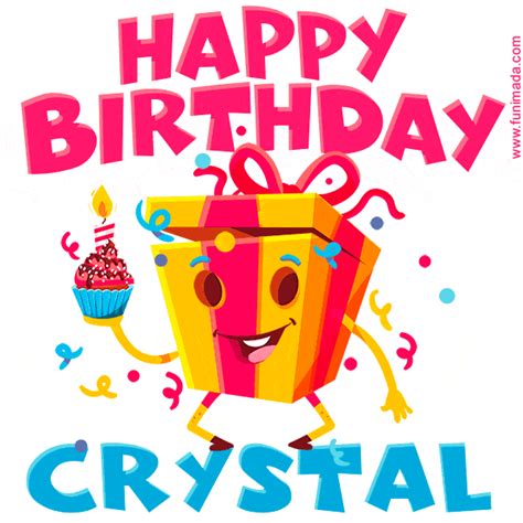 Funny Happy Birthday Crystal 