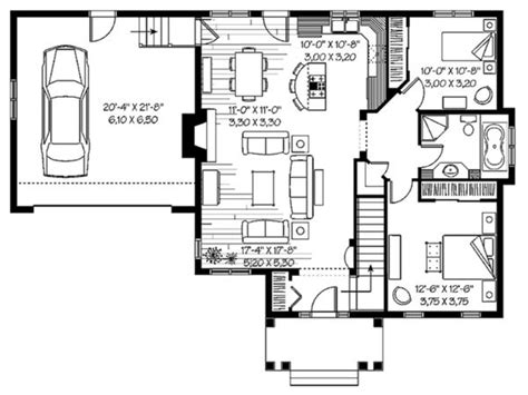 Bungalow Style House Plan 2 Beds 100 Baths 1197 Sqft Plan 23 2611