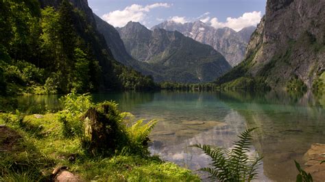 Hd Nature Wallpaper With Picture Of Obersee Lake German