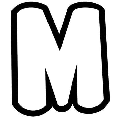 48 Best Ideas For Coloring Letter M Template
