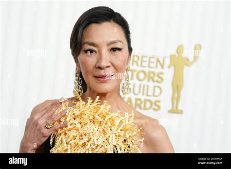 Michelle Yeoh Arrives At The 29th Annual Screen Actors Guild Awards On