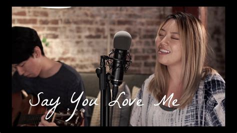 Say You Love Me Jessie Ware By Jennifer Chung Ft Pae Day Youtube