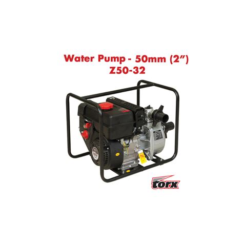 Torx Water Pump 50mm 2″ Xt196 Gp Lawnmowers
