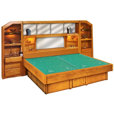 These chambers help to increase the bed's support. Marathon Tall Wall Unit Waterbed & Casepieces - InnoMax