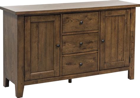 Hearthstone Rustic Oak Buffet From Liberty 382 Cb6183 Coleman Furniture