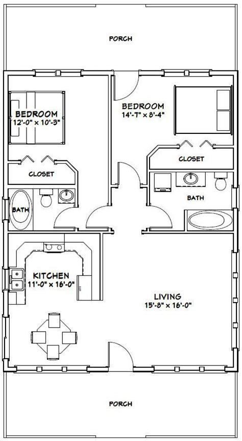 Browse our collection of four bedroom house plans to find your next dream home, and contact us with any questions you may have! PDF house plans, garage plans, & shed plans. | Small house ...
