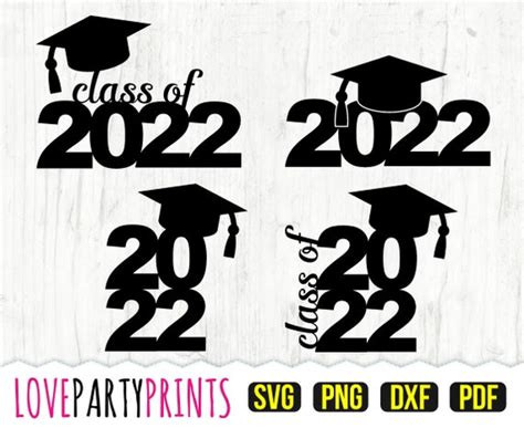 Class of 2022 SVG DXF PNG Pdf Graduation 2022 Svg - Etsy