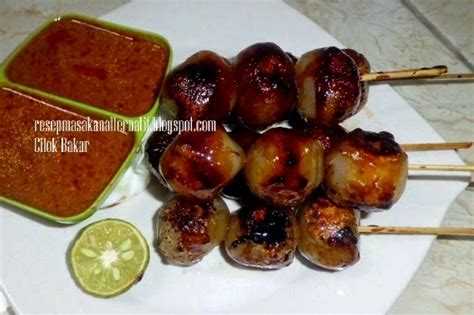 Resep cilok bandung bumbu kacang pedas sederhana spesial pedas khas bandung asli enak. Resep Cilok Bakar Enak Saus Kacang | Resep Masakan Indonesia Praktis