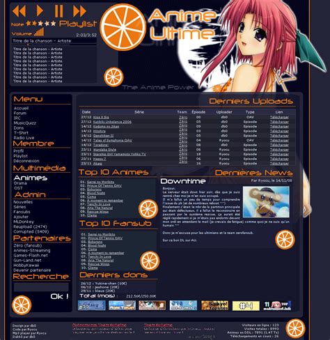 Forum Anime-Ultime • Consulter le sujet - Design V5