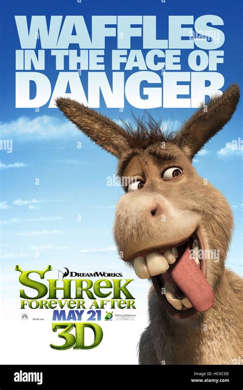 Shrek Forever After Donkey Voice Eddie Murphy 2010 ©paramount
