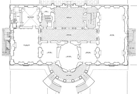 Filewhitehousefloor1plan House Floor Plan With