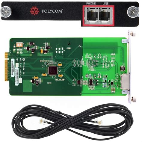 Poly Soundstructure Tel1 Pstn Interface Card 2200 35003 001